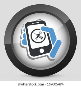 Smartphone setting icon