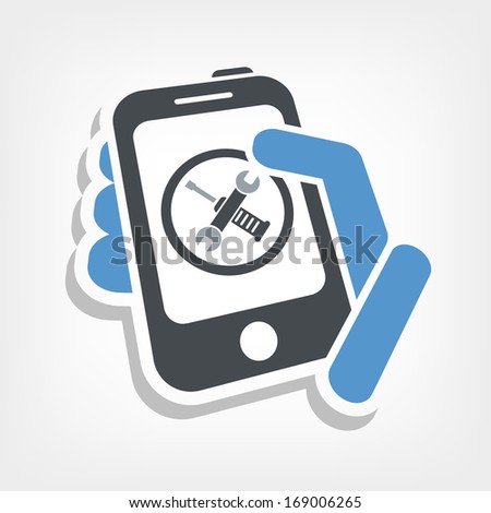 Smartphone setting icon
