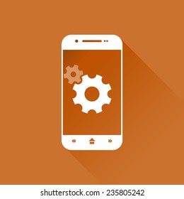 Smartphone, Settings icon