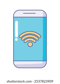 smartphone settings technology icon isolated