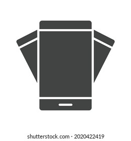 Smartphone Shake icon vector image. Can also be used for Physical Fitness. Suitable for mobile apps, web apps and print media.