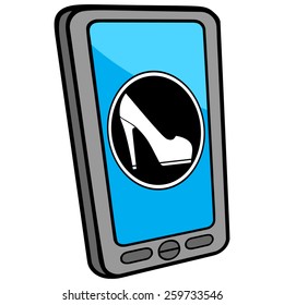 Smartphone Shoe Store Locator
