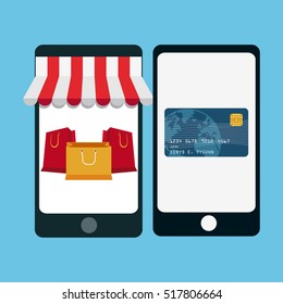 Smartphone and shopping design