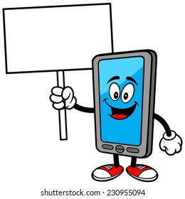 Smartphone with Sign