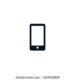 smartphone sign on a white background