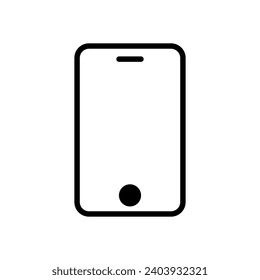 Smartphone simple icon design template