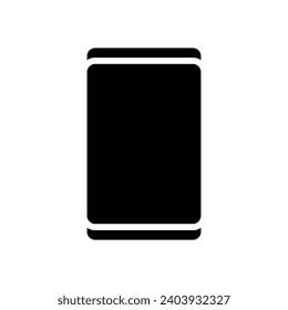 Smartphone simple icon design template