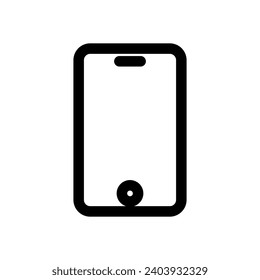 Smartphone simple icon design template