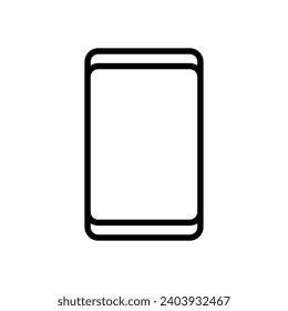 Smartphone simple icon design template