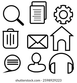 smartphone simple icon design vector