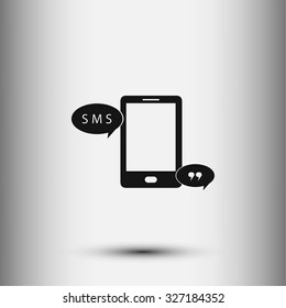 Smartphone sms icon