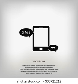 Smartphone sms icon
