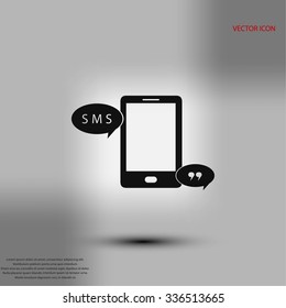 Smartphone sms icon