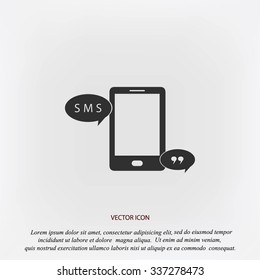 Smartphone sms icon