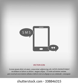 Smartphone sms icon