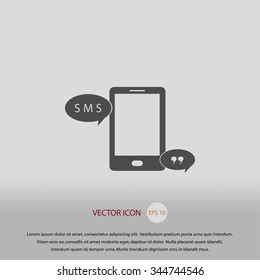 Smartphone sms icon