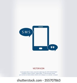 Smartphone sms icon