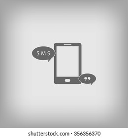 Smartphone sms icon