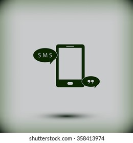 Smartphone sms icon