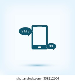 Smartphone sms icon