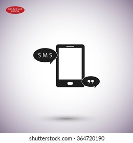 Smartphone sms icon
