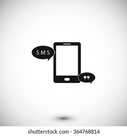Smartphone sms icon
