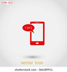 Smartphone sms icon