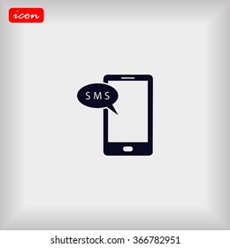 Smartphone sms icon