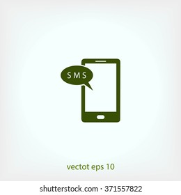 Smartphone sms icon