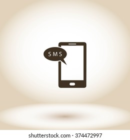 Smartphone sms icon