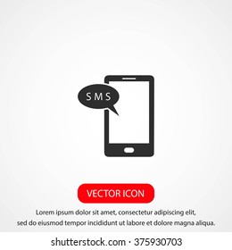 Smartphone sms icon