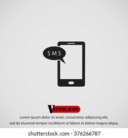 Smartphone sms icon