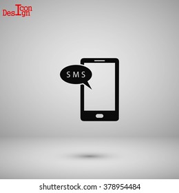 Smartphone sms icon