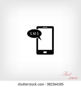 Smartphone sms icon