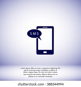 Smartphone sms icon
