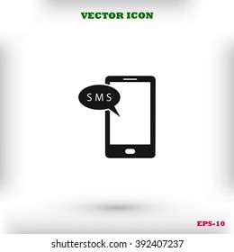 Smartphone sms icon