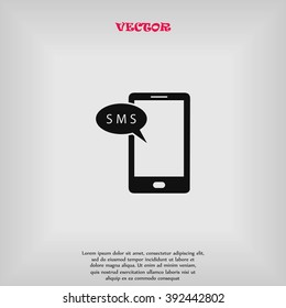 Smartphone sms icon