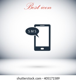 Smartphone sms icon