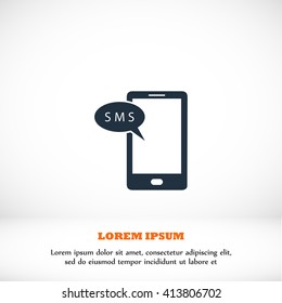 Smartphone sms icon