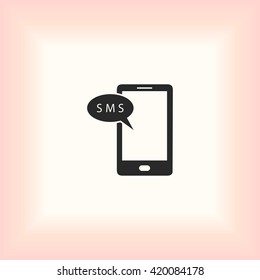 Smartphone sms icon