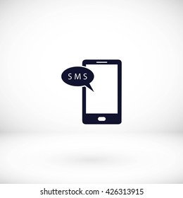Smartphone sms icon