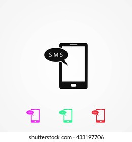 Smartphone sms icon