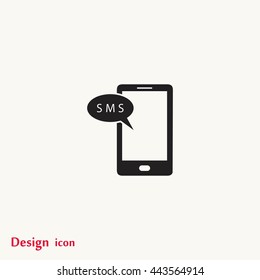 Smartphone sms icon