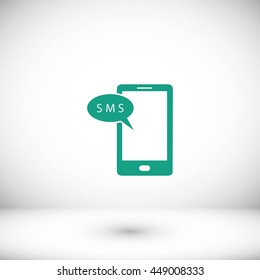 Smartphone sms icon