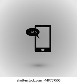 Smartphone sms icon