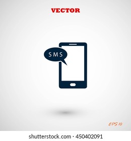 Smartphone sms icon