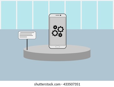 smartphone storefront