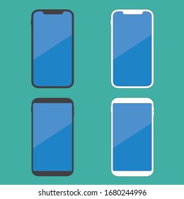 smartphone tablet icons vector illustration 