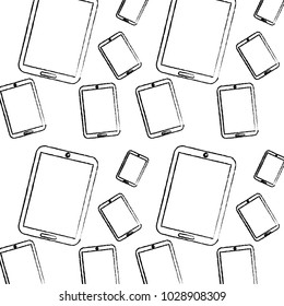 smartphone or tablet pattern image 