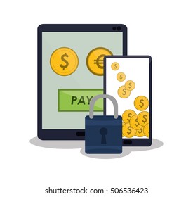 Smartphone and tablet of payment online design